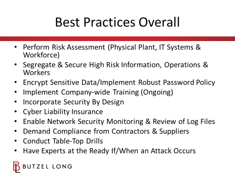 Best Practices Overall